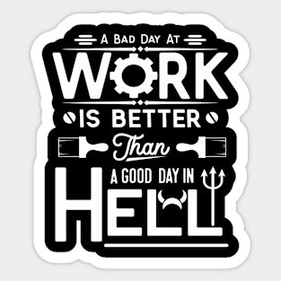 Labor Day Quote Sticker